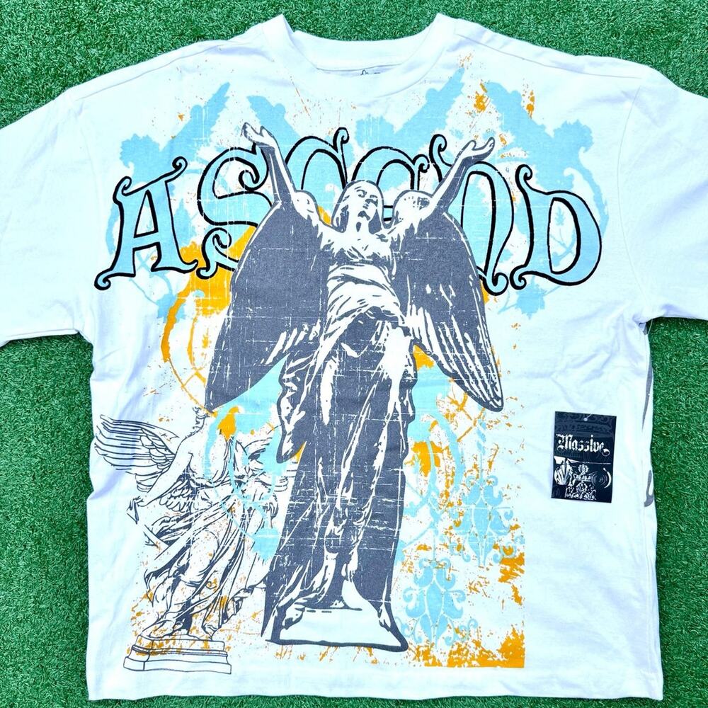 Massive Ascend Angel T Shirt Streetwear Hype New With Tag Oversized Fit